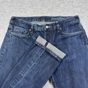 Outerknown Jeans Mens 33x30 Blue Selvedge Denim SEA Ambassador Slim Fit